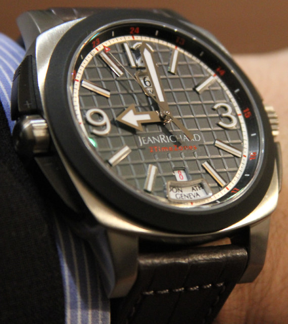 JeanRichard 2Timezones watch 2 JeanRichard理查德雙時區(qū)手表-復刻表