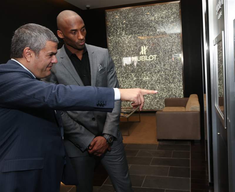 亲身体验科比·布莱恩特(Kobe Bryant)的新款Hublot手表-复刻表