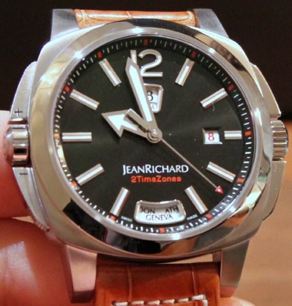 JeanRichard 2Timezones watch 5 JeanRichard理查德雙時區(qū)手表-復刻表