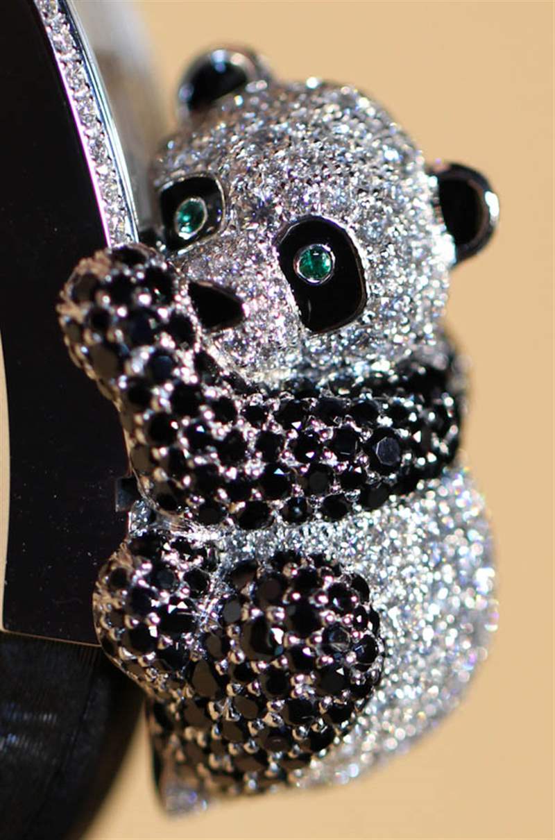 卡地亚 Secret Panda watch-3 卡地亚秘密熊猫手表-复刻表