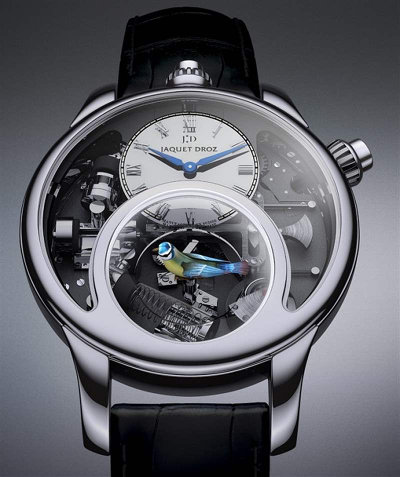 雅克德罗(Jaquet Droz)迷人小鸟自动玩偶腕表歌舞升华-复刻表