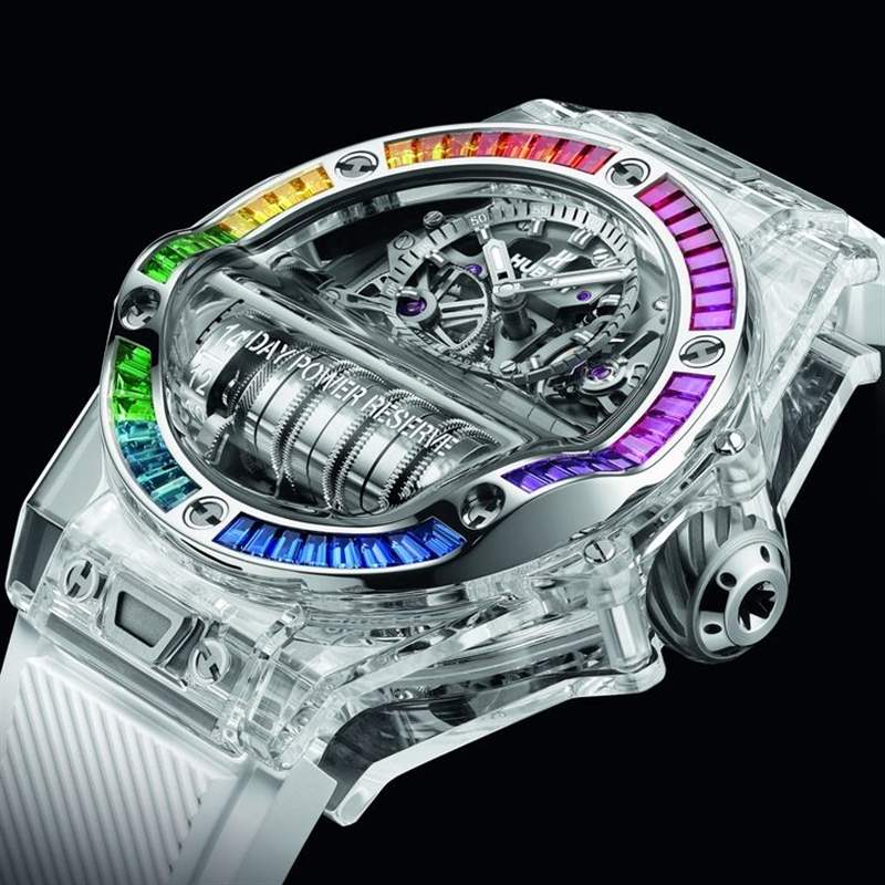 HUBLOT蓝宝石不只晶透亮还有萤光黄SAXEM满满科技含量-复刻表