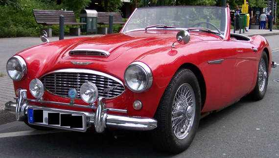 Austin_Healey_3000 弗雷德里克·康斯坦斯(Frederique Constant)希利計時自動腕表-復刻表