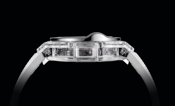 HUBLOT蓝宝石不只晶透亮还有萤光黄SAXEM满满科技含量-复刻表