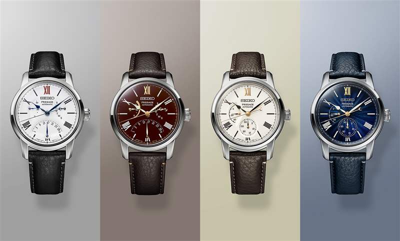 SEIKO制表110周年，Presage Craftsmanship系列腕表延揽日本工艺职人为面盘加持