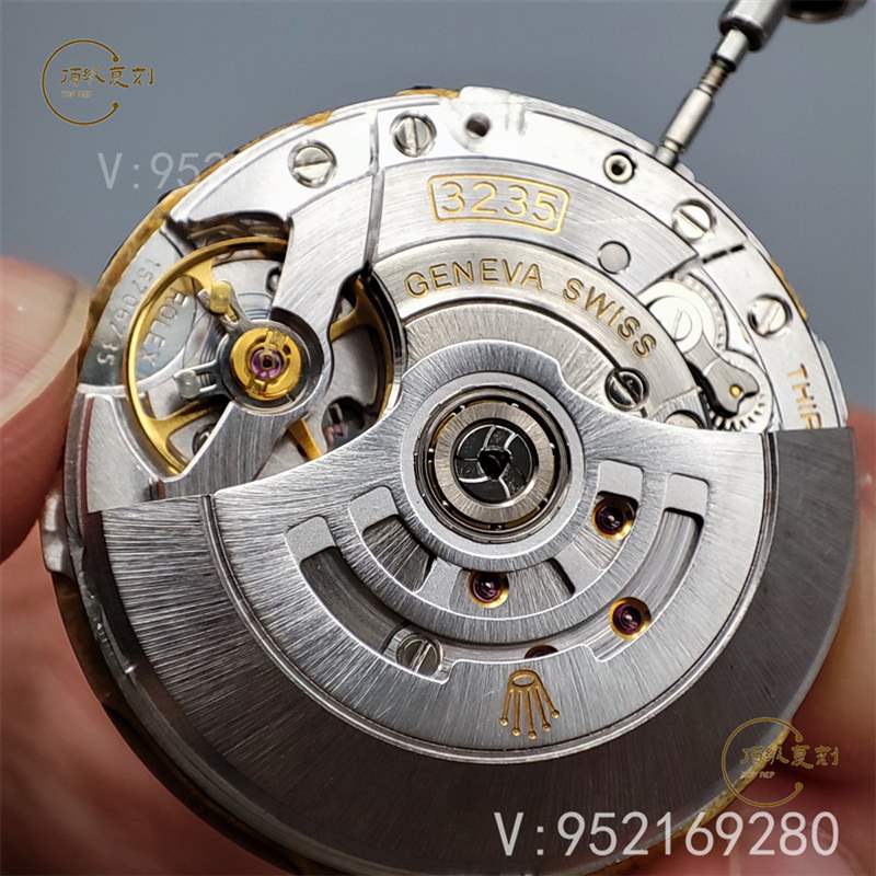 VS廠新品勞力士40灰藍游艇「丹東3235機芯」手表做工評測-復刻表