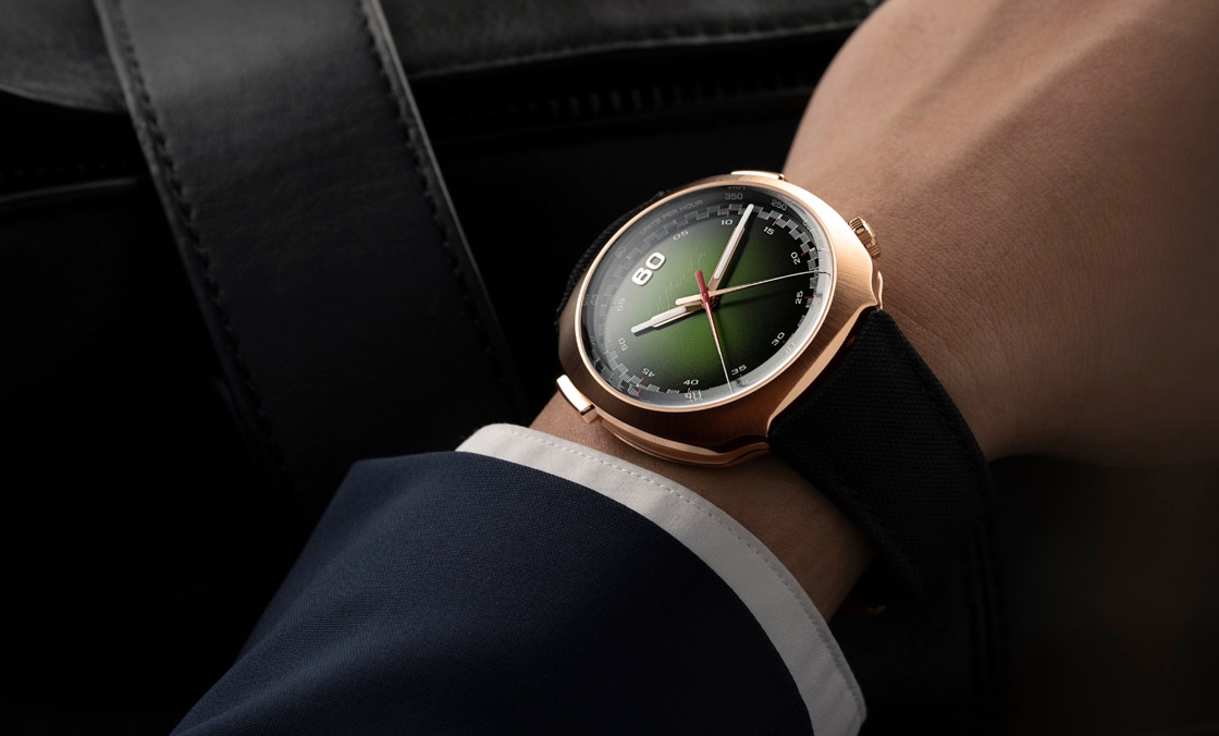 H. MOSER & CIE - H. Moser & Cie. Streamliner亨利幕时极速者首见橡胶表带款！