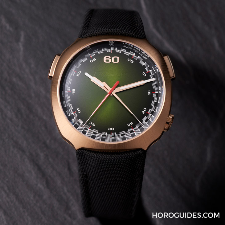 H. MOSER & CIE - H. Moser & Cie. Streamliner亨利幕时极速者首见橡胶表带款！