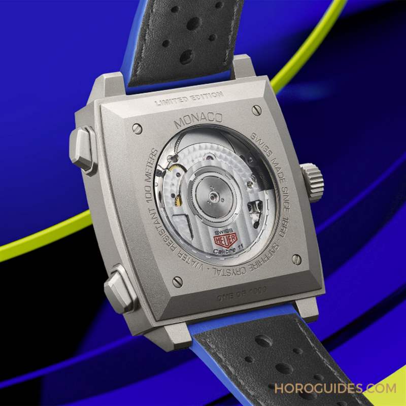 TAG HEUER - 法國(guó)賽車藍(lán)來(lái)了，TAG Heuer Monaco計(jì)時(shí)碼表限量新色亮相