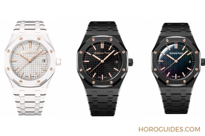 AUDEMARS PIGUET - 白色陶瓷版！ 愛(ài)彼皇家橡樹(shù)34毫米自動(dòng)上鏈腕表雪白登場(chǎng)