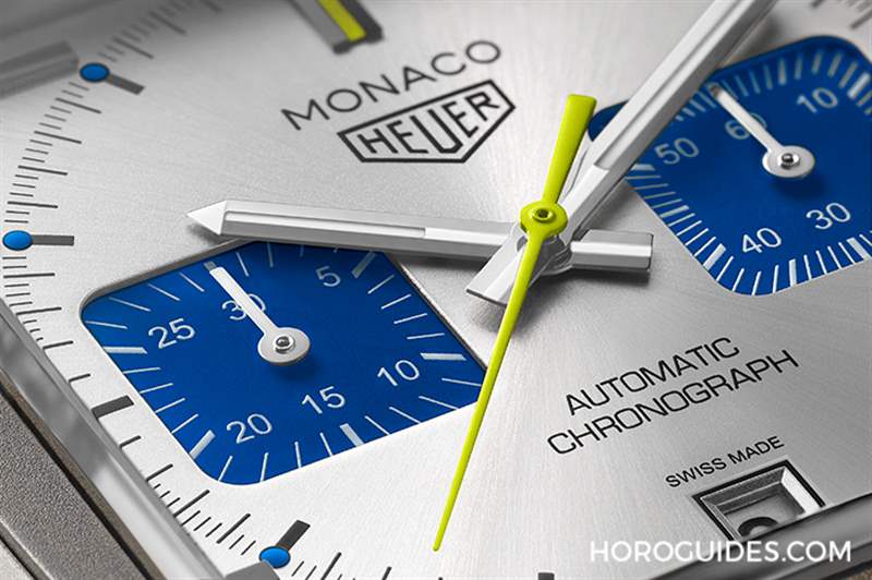 TAG HEUER - 法國(guó)賽車藍(lán)來(lái)了，TAG Heuer Monaco計(jì)時(shí)碼表限量新色亮相