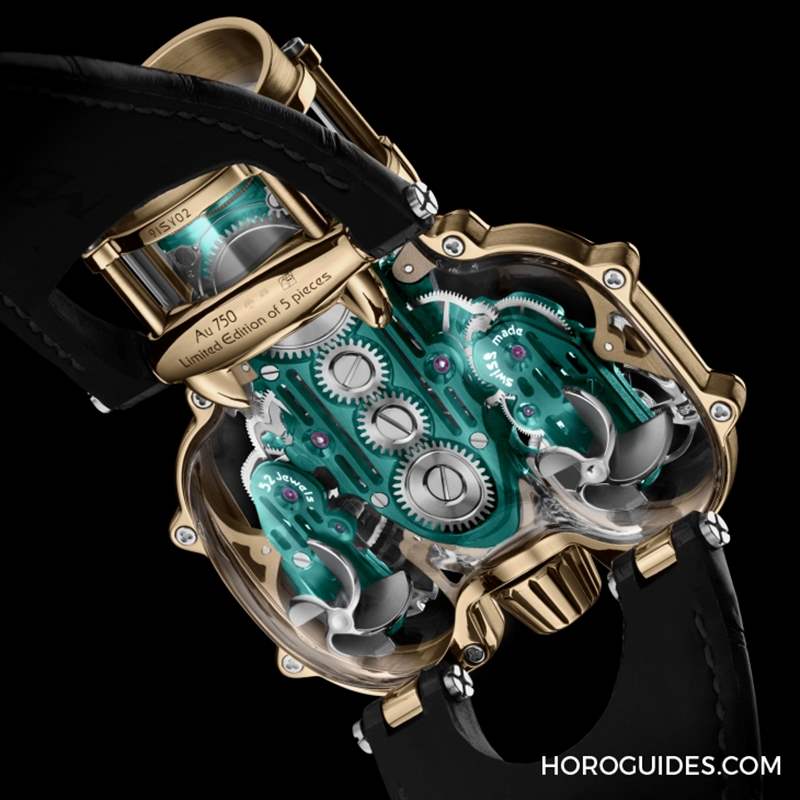 MB&F - 最美機芯 雙色齊發｜MB&F HM9 Sapphire Vision