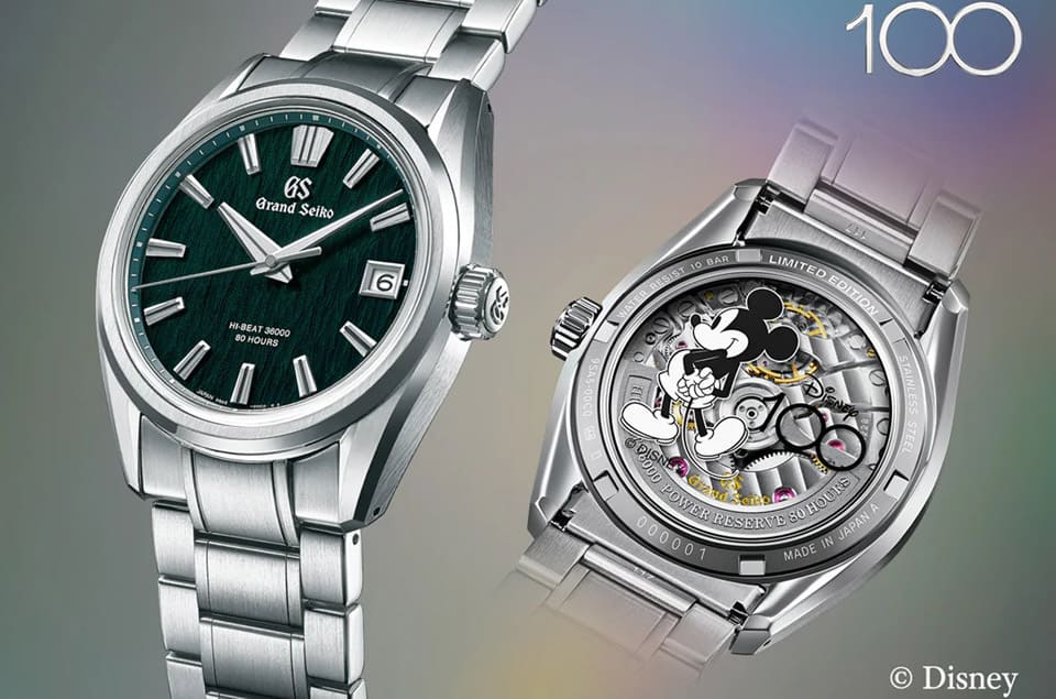 GRAND SEIKO推出迪士尼100周年纪念表限量数、发售方式、价格总整理-复刻表