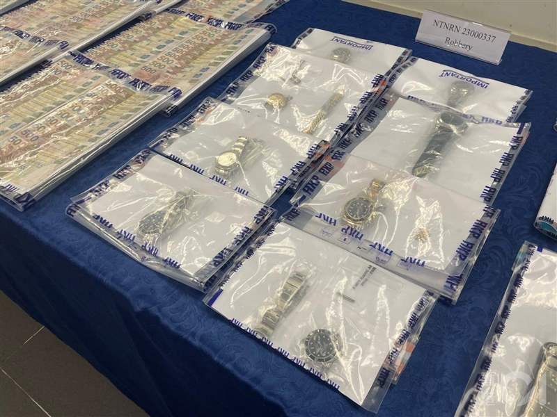 5月14日屯門搶錶案大部分失錶也是勞力士出品，犯人於上月底落網（01資料圖片/ 呂婉怡攝）