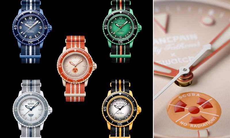 SWATCH - BLANCPAIN x SWATCH五款联名表公开，这两支最应该买！