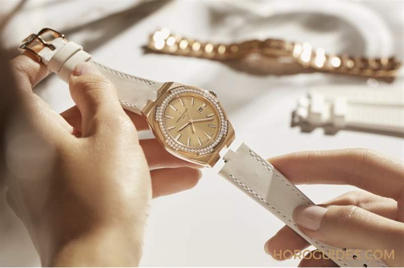 璀璨暖金光彩熠熠|VACHERON CONSTANTIN Overseas 35mm自动上链腕表-复刻表