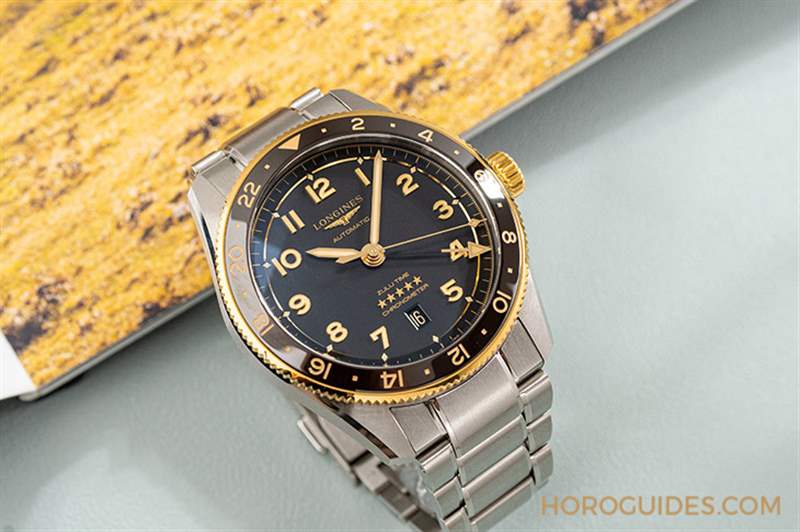 LONGINES - 为此地与彼时，都镀上Golden Hour：浪琴表Spirit Zulu Time，新增18K黄金细节