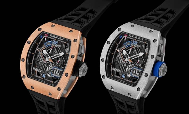 超大日期与离合摆陀强势结合|RICHARD MILLE RM 30-01离合摆陀自动上炼腕表-复刻表