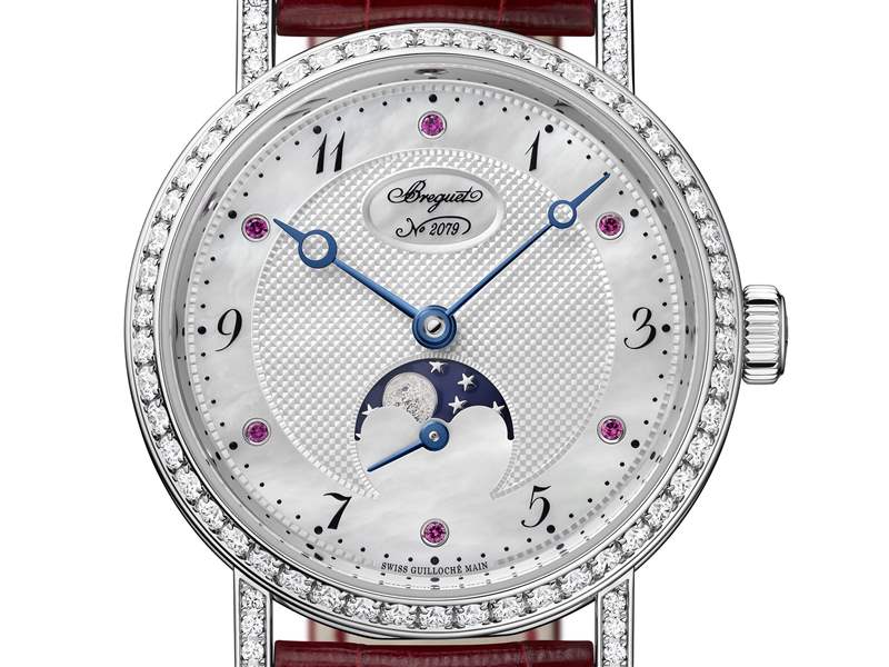Breguet推出Classique Phase de Lune 9085 Valentine’s Day情人节主题腕表:红宝石时标 Breguet推出Classique Phase de Lune 9085 Valentine’s Day情人节主题腕表:红宝石时标-复刻表