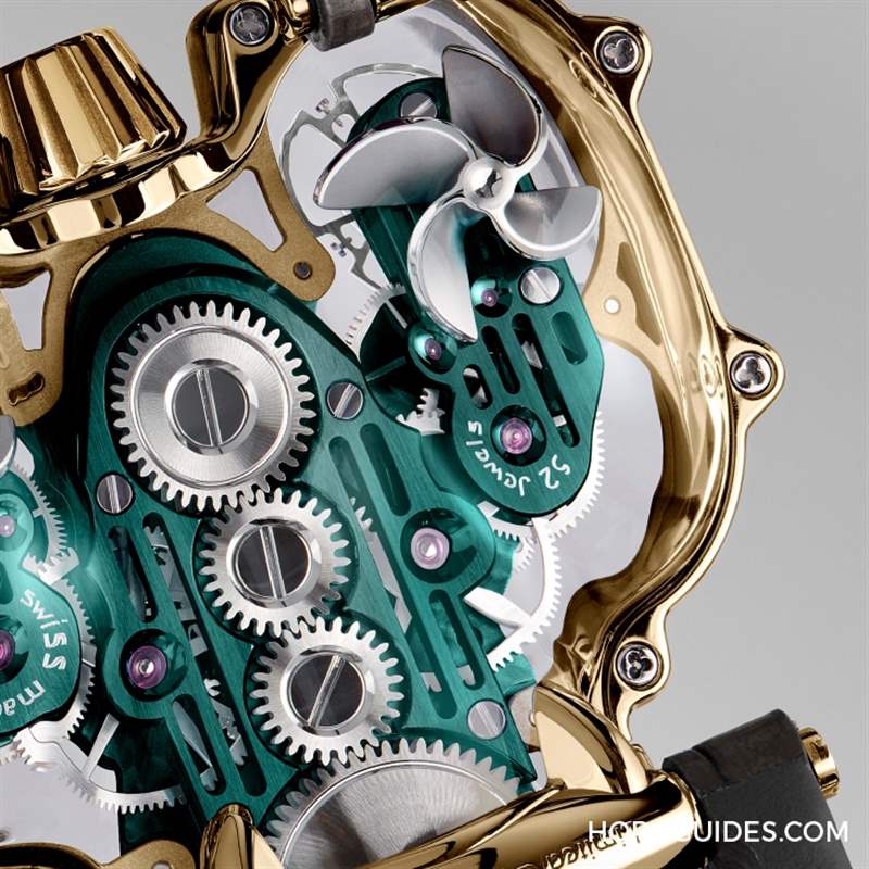 MB&F - 最美機芯 雙色齊發｜MB&F HM9 Sapphire Vision