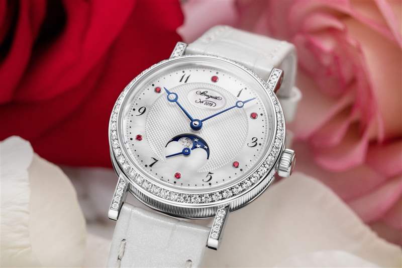 Breguet推出Classique Phase de Lune 9085 Valentine’s Day情人节主题腕表:红宝石时标 Breguet推出Classique Phase de Lune 9085 Valentine’s Day情人节主题腕表:红宝石时标-复刻表