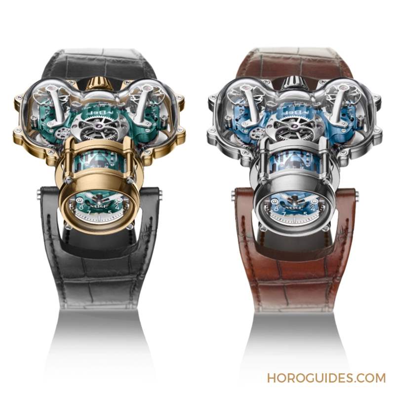 MB&F - 最美机芯 双色齐发|MB&F HM9 Sapphire Vision