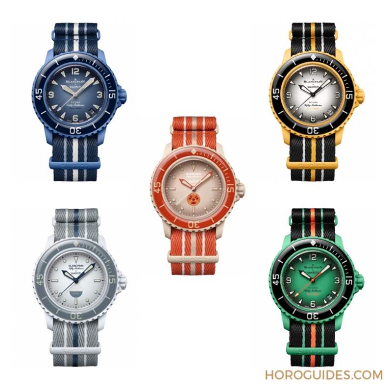 SWATCH - BLANCPAIN x SWATCH五款联名表公开，这两支最应该买！