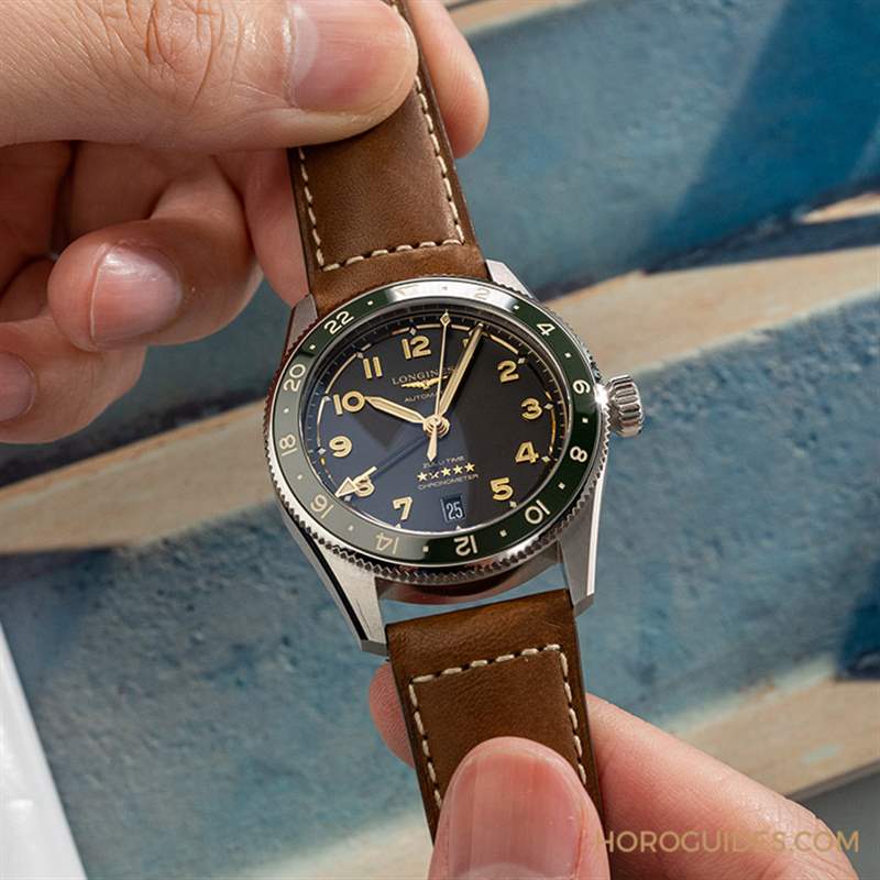 LONGINES - 为此地与彼时，都镀上Golden Hour：浪琴表Spirit Zulu Time，新增18K黄金细节