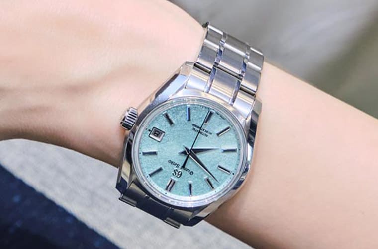 GRAND SEIKO 2023年台湾限定版以节气「榖雨」为灵感天青色面盘充满春天活力-复刻表