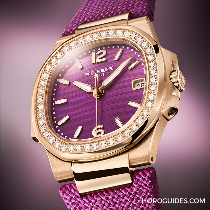 PATEK PHILIPPE - Ladies First！ 百达翡丽最新Aquanaut Luce「彩虹」三问表与Nautilus织纹复合表带