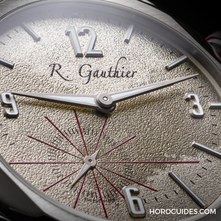 Romain Gauthier C系列推出第五代钛金属新作! 独特的手工凿刻纹理香槟面-复刻表
