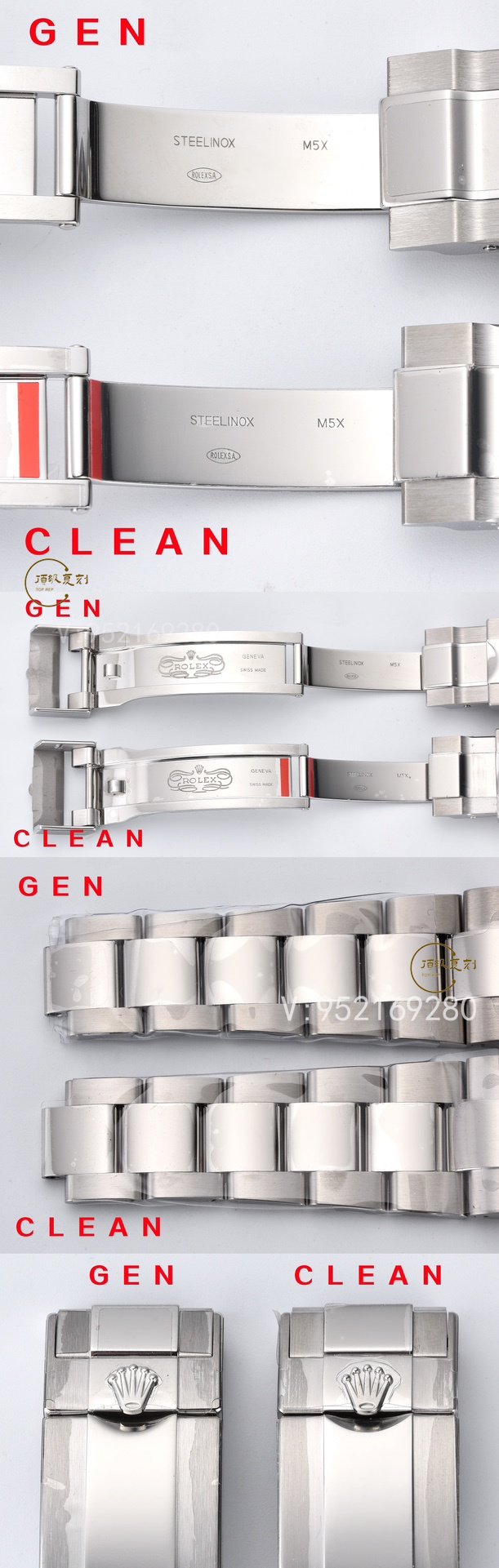 Clean厂C厂劳力士4131黑陶迪126500ln手表对比正品怎么样-复刻表