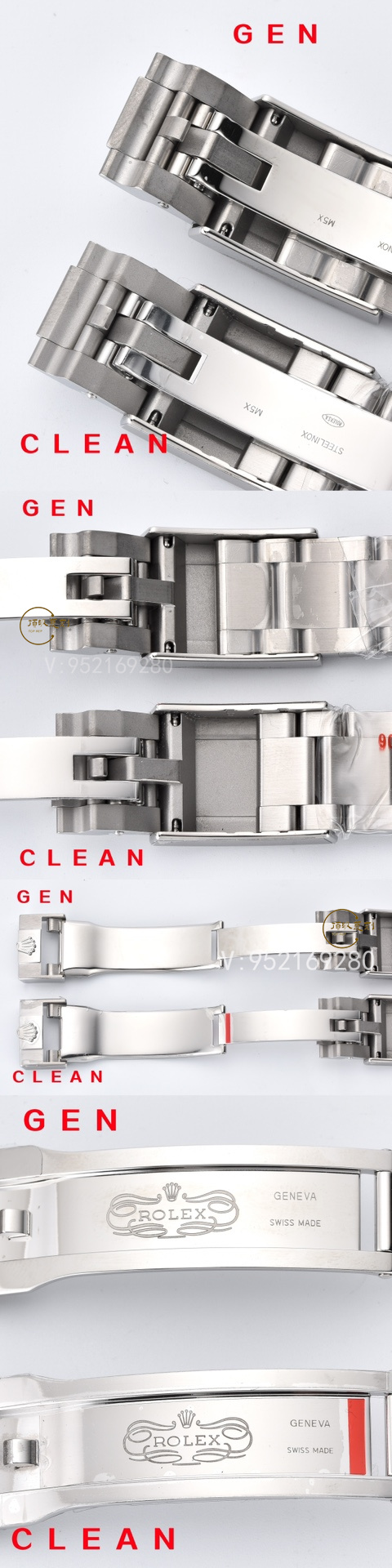 Clean厂C厂劳力士4131黑陶迪126500ln手表对比正品怎么样-复刻表