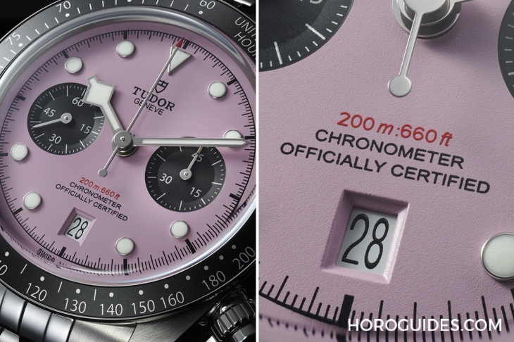 TUDOR - 颠覆传统的粉红熊猫！帝舵表TUDOR 发表Black Bay Chrono