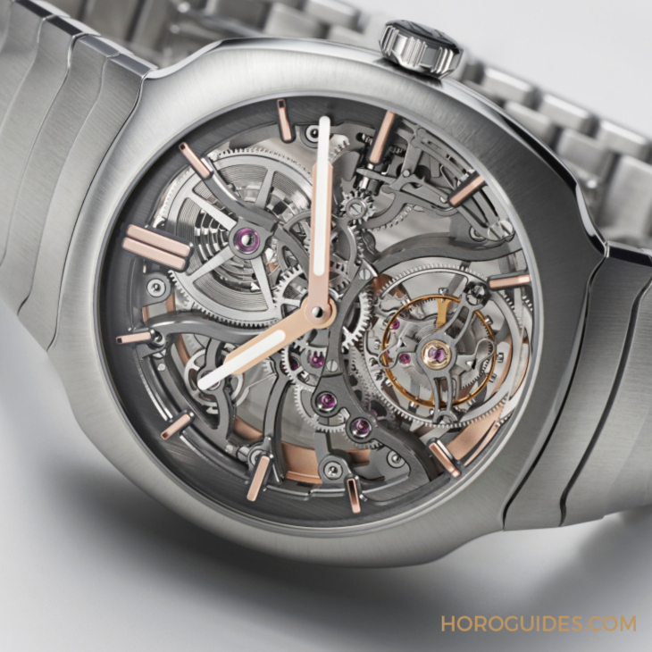 疾速者首现镂空之城|H. MOSER & CIE. Streamliner Tourbillon Skeleton-复刻表