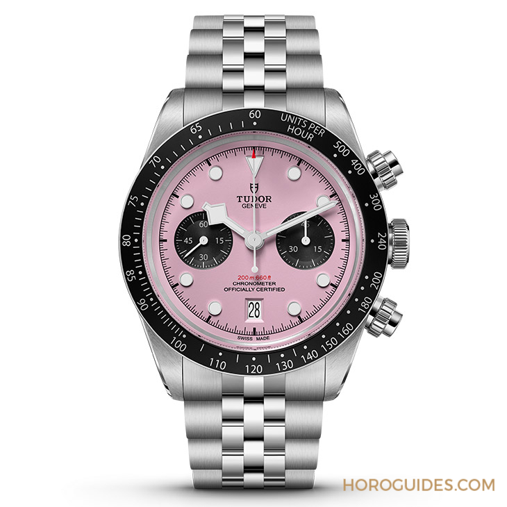 TUDOR - 颠覆传统的粉红熊猫！帝舵表TUDOR 发表Black Bay Chrono