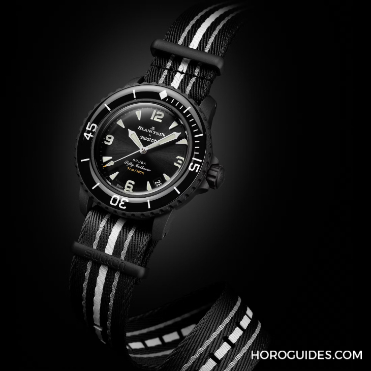 SWATCH - 太驚喜！更貼近五十噚腕表神韻的黑色調(diào)Blancpain × Swatch聯(lián)名表款「Ocean of Storm」現(xiàn)身