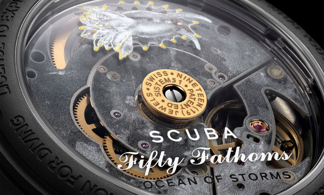 SWATCH - 太驚喜！更貼近五十噚腕表神韻的黑色調(diào)Blancpain × Swatch聯(lián)名表款「Ocean of Storm」現(xiàn)身