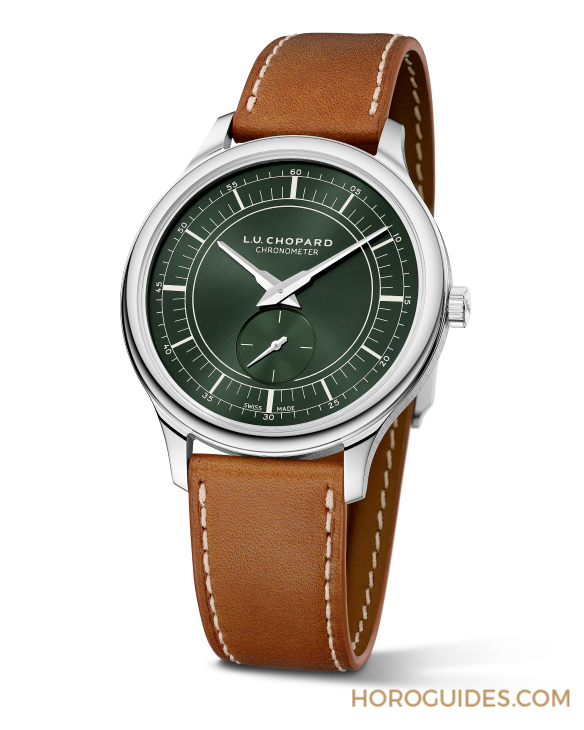CHOPARD - 森林綠配分區(qū)式表盤，演繹當(dāng)代復(fù)古風(fēng)情｜CHOPARD LUC XPS Forest Green