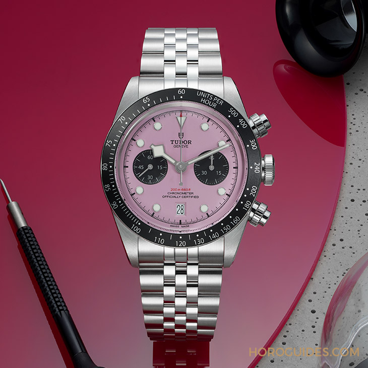 TUDOR - 颠覆传统的粉红熊猫！帝舵表TUDOR 发表Black Bay Chrono
