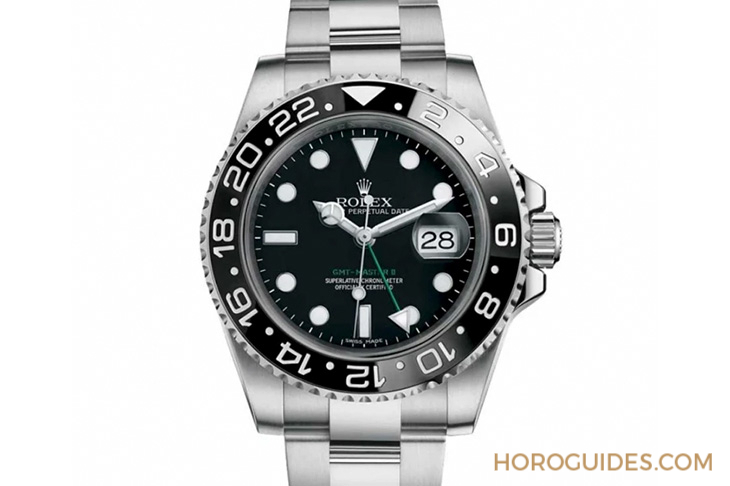 ROLEX - 勞力士不銹鋼灰黑雙色陶瓷圈126710GRNR：GMT-Master II也有想要低調(diào)的時(shí)候