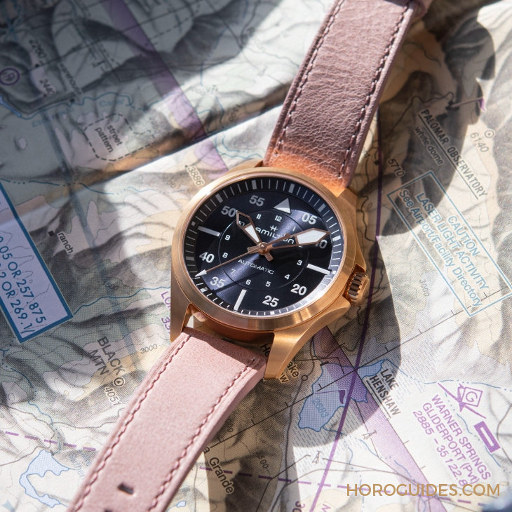 HAMILTON - 設計微調(diào)、新增尺寸，HAMILTON Khaki Aviation Pilot系列七款新作再現(xiàn)軍風