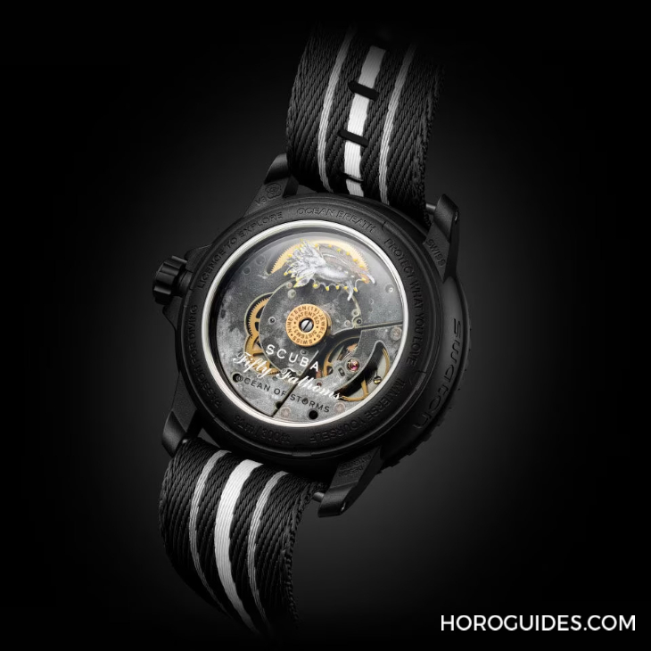 SWATCH - 太驚喜！更貼近五十噚腕表神韻的黑色調(diào)Blancpain × Swatch聯(lián)名表款「Ocean of Storm」現(xiàn)身