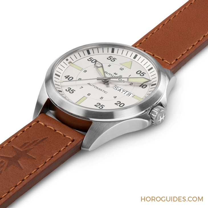 HAMILTON - 設計微調(diào)、新增尺寸，HAMILTON Khaki Aviation Pilot系列七款新作再現(xiàn)軍風