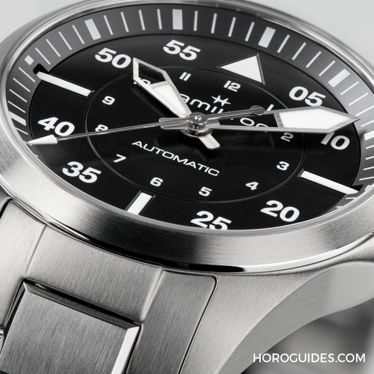 HAMILTON - 設計微調(diào)、新增尺寸，HAMILTON Khaki Aviation Pilot系列七款新作再現(xiàn)軍風