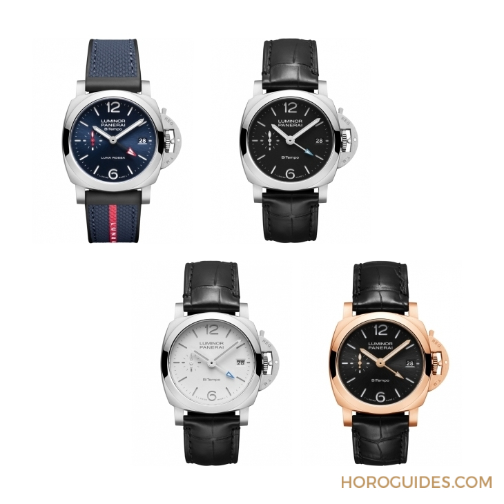 PANERAI - 以Goldtech貴金屬材質(zhì)入作！ PANERAI Luminor Quaranta BiTempo腕表再添一延伸新作PAM01641