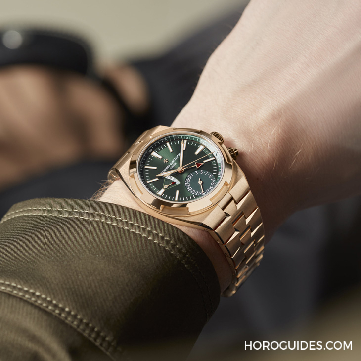VACHERON CONSTANTIN - OVERSEAS - 5520V/210R-B966 - 名表达人来点名，哪款一体式链带腕表最好看、最好戴？