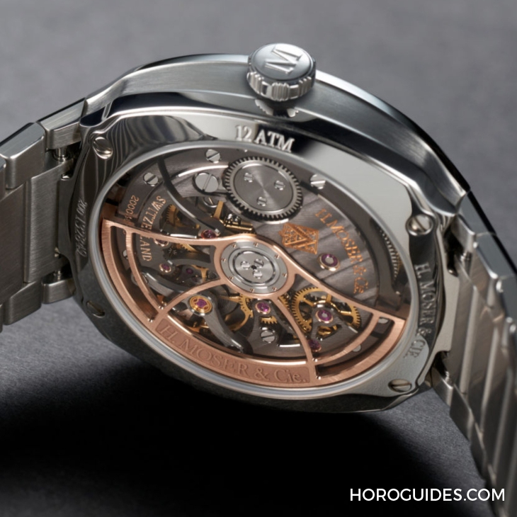 H. MOSER & CIE - STREAMLINER - 6201-1200 - 青龙升级回归、梦幻紫色同步亮相|H. MOSER & CIE. Streamliner Centre Seconds Matrix Green