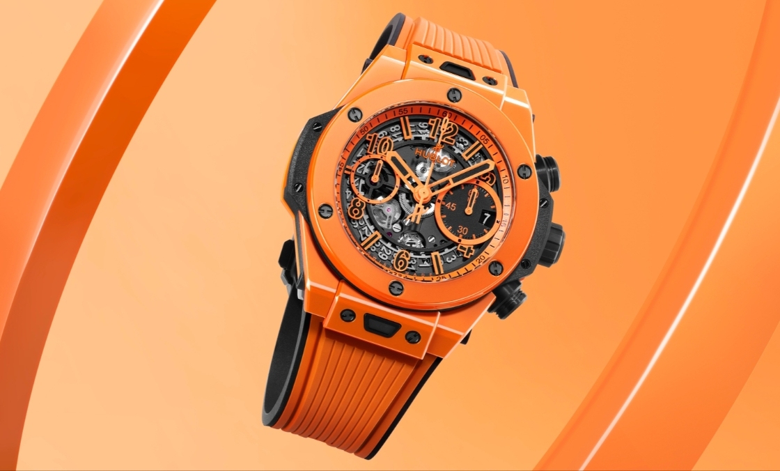 HUBLOT - 今夏最时尚的色彩！ HUBLOT推出全新Big Bang Unico Orange Ceramic橙色陶瓷腕表