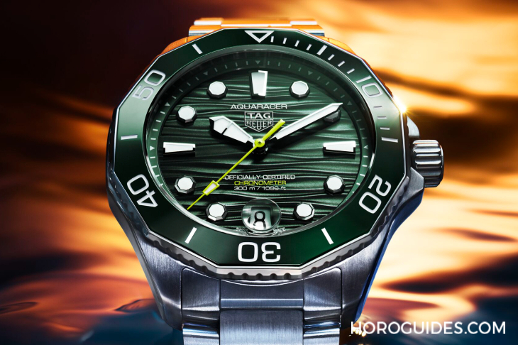 TAG HEUER - 潜水猛将升级！ TAG HEUER推出全新Aquaracer Professional 300日期腕表与GMT腕表